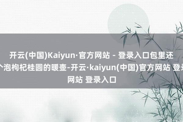 开云(中国)Kaiyun·官方网站 - 登录入口包里还塞着个泡枸杞桂圆的暖壶-开云·kaiyun(中国)官方网站 登录入口