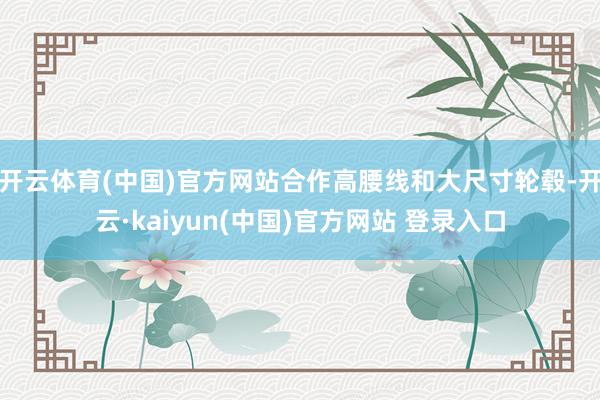 开云体育(中国)官方网站合作高腰线和大尺寸轮毂-开云·kaiyun(中国)官方网站 登录入口